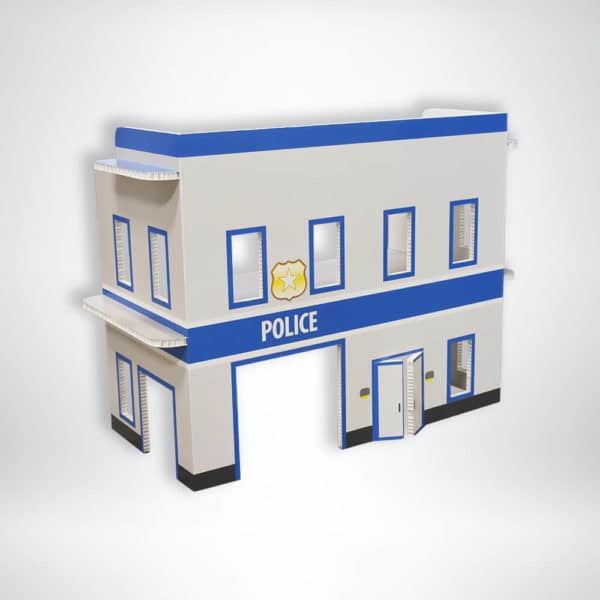 FunDeco Village Playsets Police Station front